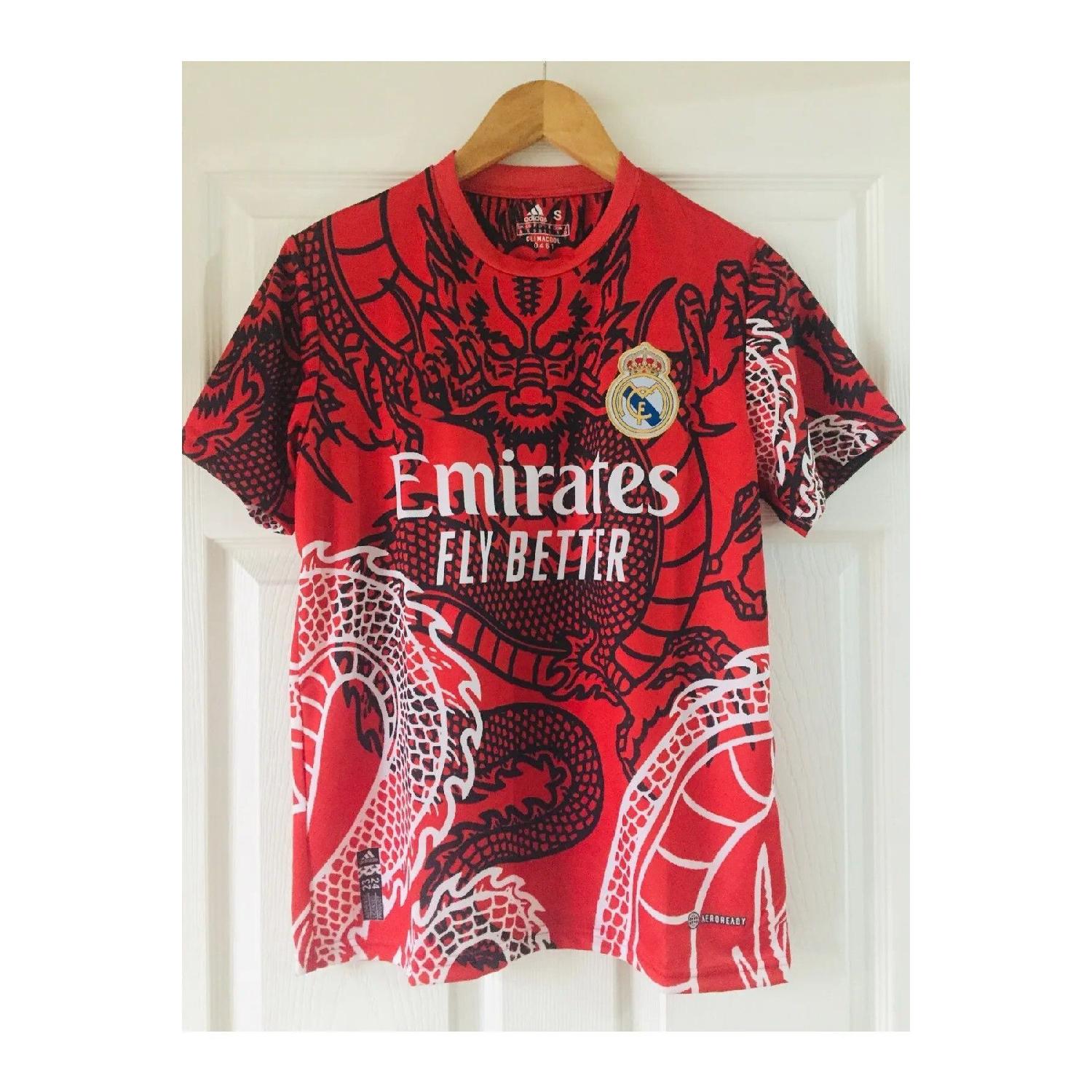 

Джерси Реал Мадрид 2023/24 нового сезона Anonymous Dragon Special Concept с мотивом дракона S