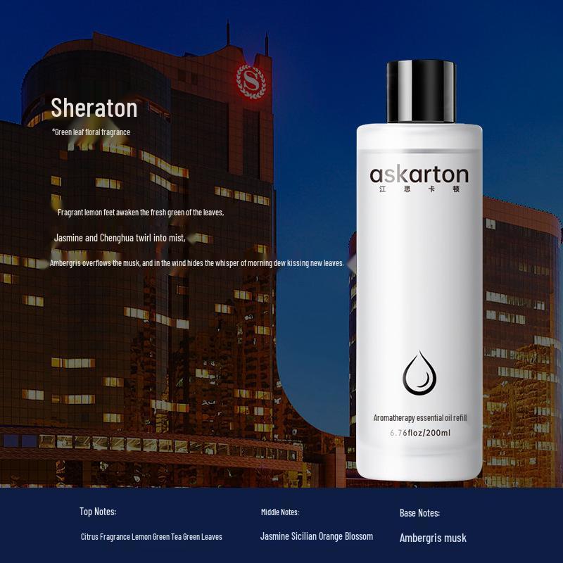 Large Capacity Hotel & Car Aroma Diffuser Refill - Zen Room Essential Oil Fragrance 200ML Refill