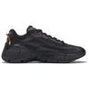 Reebok Zig Kinetica 2.5 Pantofi de alergare confortabili, cu material textil, cu tops joasă, unisex, negri GX0504