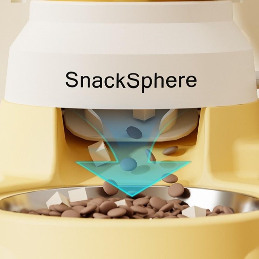 Visual Window Automatic Pet Feeder Large Capacity Pet Food Dispenser Cat Feeding Bowl Multi-Pet