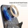 Fast Charging Transparent Wireless Speaker & Phone Holder with Magnetic Suction