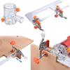 Woodworking Slotting For Mold Cabinet Door Auxiliary Tool Plate Clamp Drilling  For Power Tool Accessory