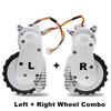 Original Left and Right Wheels for Xiaomi Mijia Robot Vacuum Mop 2 Pro 2 Lite MJSTL MJST1S Sweeping Robot Walking Wheels Parts