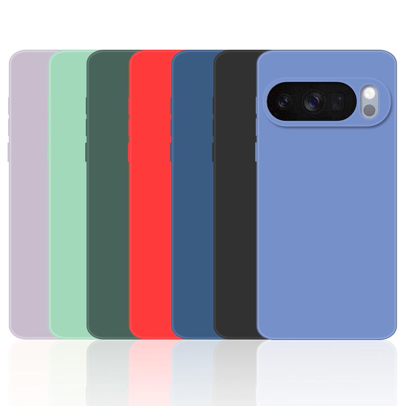 For Google Pixel 10 Pro XL Case Google Pixel 10 Pro XL Cover Soft Liquid Silicone Bumper Protective Phone Case On Pixel 10 Funda