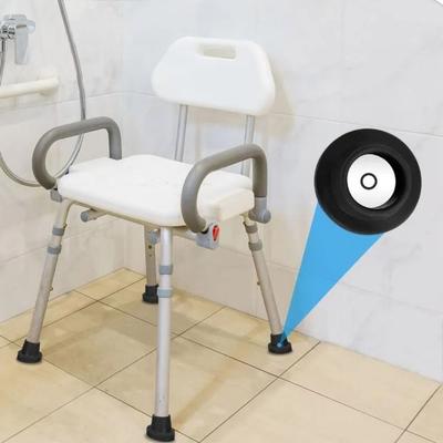 4 stücke Gummi Dusche Stuhl Bein Kappe Nicht-slip Schutz Kappe Stuhl Bein Mover Möbel Slider Hocker