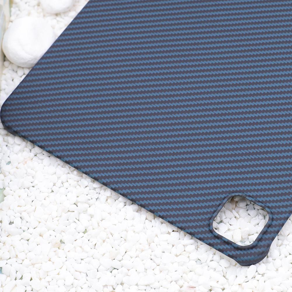 YTF-Carbon Aramid fibre Case for iPad mini6/10/11/12.9inch carbon fibre light thin matte Anti-fall Back Cover for mini6