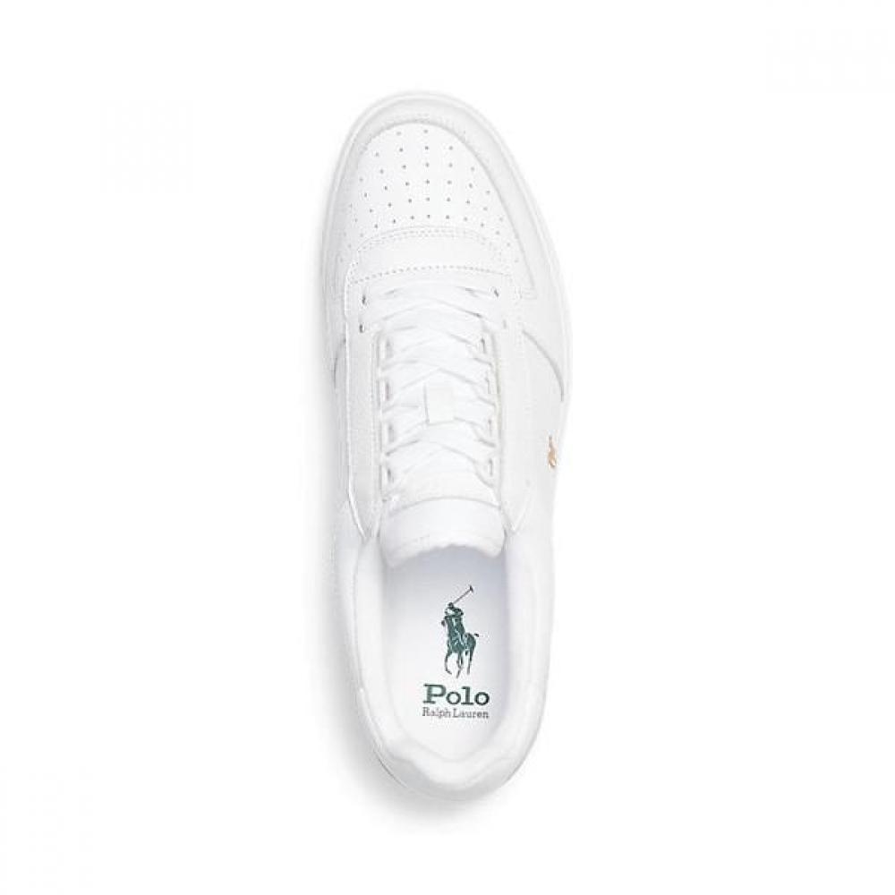 Ralph Lauren Leather Low Top Sneakers Mapsftw0ct20265100
