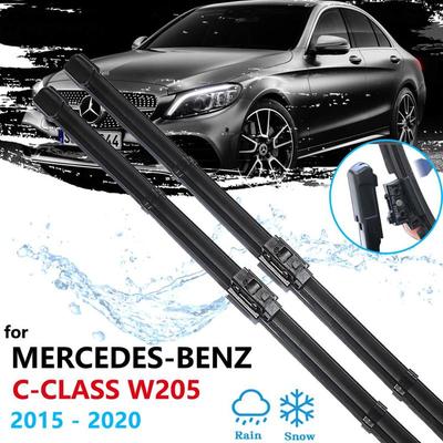 Balais d'essuie-glace pour Mercedes Benz Classe C W205 Pare-brise Essuie-glaces Accessoires Auto C-Klasse C180 C200 C220 C250 C300