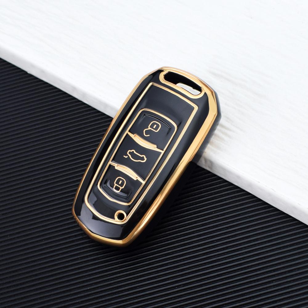 TPU for Geely Car Key Case Cover Holder for Geely Emgrand 7 GX3 Atlas GS NL3 Gili Emgrand 7 EX7 GT GC9 Protector
