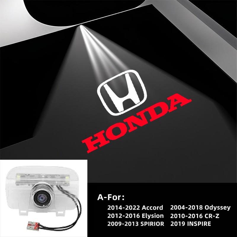 Honda Car Door Logo Welcome Light Projector Lamps Accessories For Honda Accord Civic FIT Insight CRV Jazz HRV CRZ CRX City Vezel
