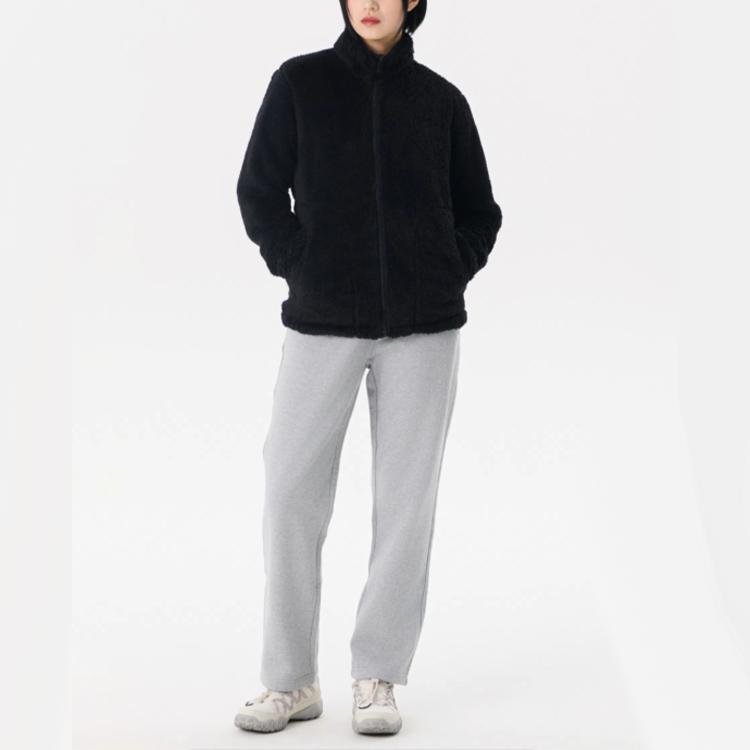 New FILA Velvet Feel Coat Unisex Black 1100FS2PLG4101XBLK