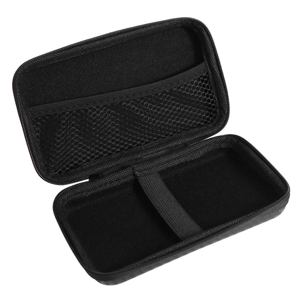 Protective Cover Headphone Mini Storage Travel Case Charger Protection Bag Mobile Hard Disk Case Data Cable Bag EVA Zipper Bag