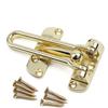 Black Silver Gold Zinc Alloy Door Lock Heavy-duty Safety Lock Latch, Suitable for Hotel Apartment Home Hardware