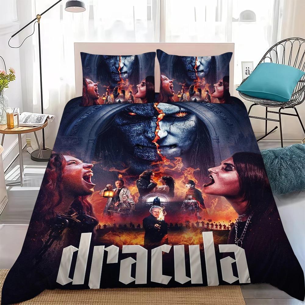 3D Print Movie Dracula A Love Tale Bedding Set Single Twin Full Queen King Size Bed Set Adult Kid Bedroom Duvetcover Sets