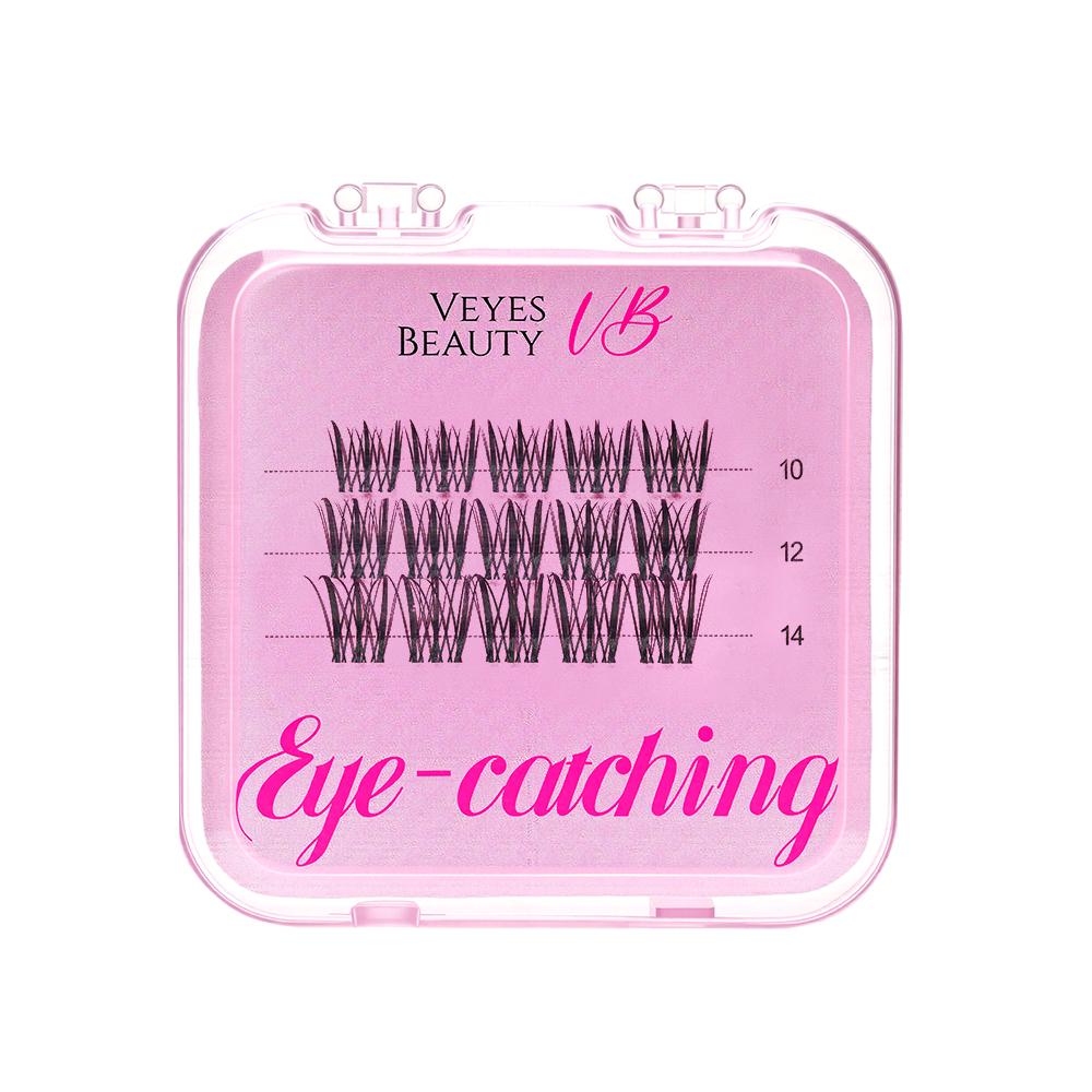 veyesbeauty Mini Pacote de Cílios em Aglomerado - Coelho/ Flutter/ Coroa