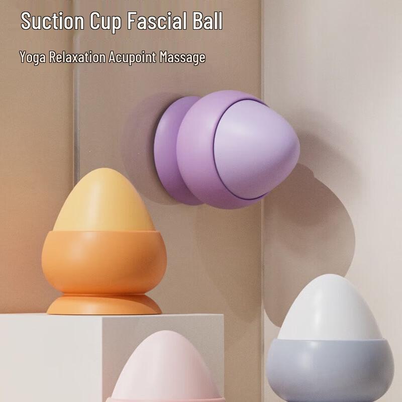 Yiming Suction Cup Silicone Fascia Massage Ball