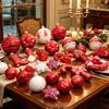 Christmas Balls Ornaments Xmas Tree Decorations Home Indoor Holiday Party Decor Navidad New Year Gift Supplies