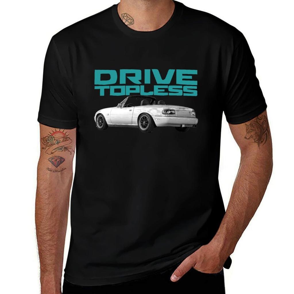 Drive Topless TShirt Plus Size Quick Dry Sports Tee
