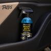 Oil Stain Dissolver Spray Car Interior Cleaner, 120ml Heavy Remover for Leather Gear Lever Cleaner Plastic Vinyl, Spray, Steering Wheel