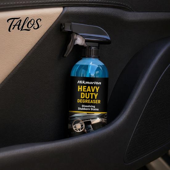 Oil Stain Dissolver Spray Car Interior Cleaner, 120ml Heavy Remover for Leather Gear Lever Cleaner Plastic Vinyl, Spray, Steering Wheel