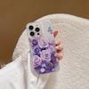 INS Rose Flower iPhone15 Mobile Phone Case 14/13Pro Apple 12promax All Inclusive 11 Anti-drop 16/17