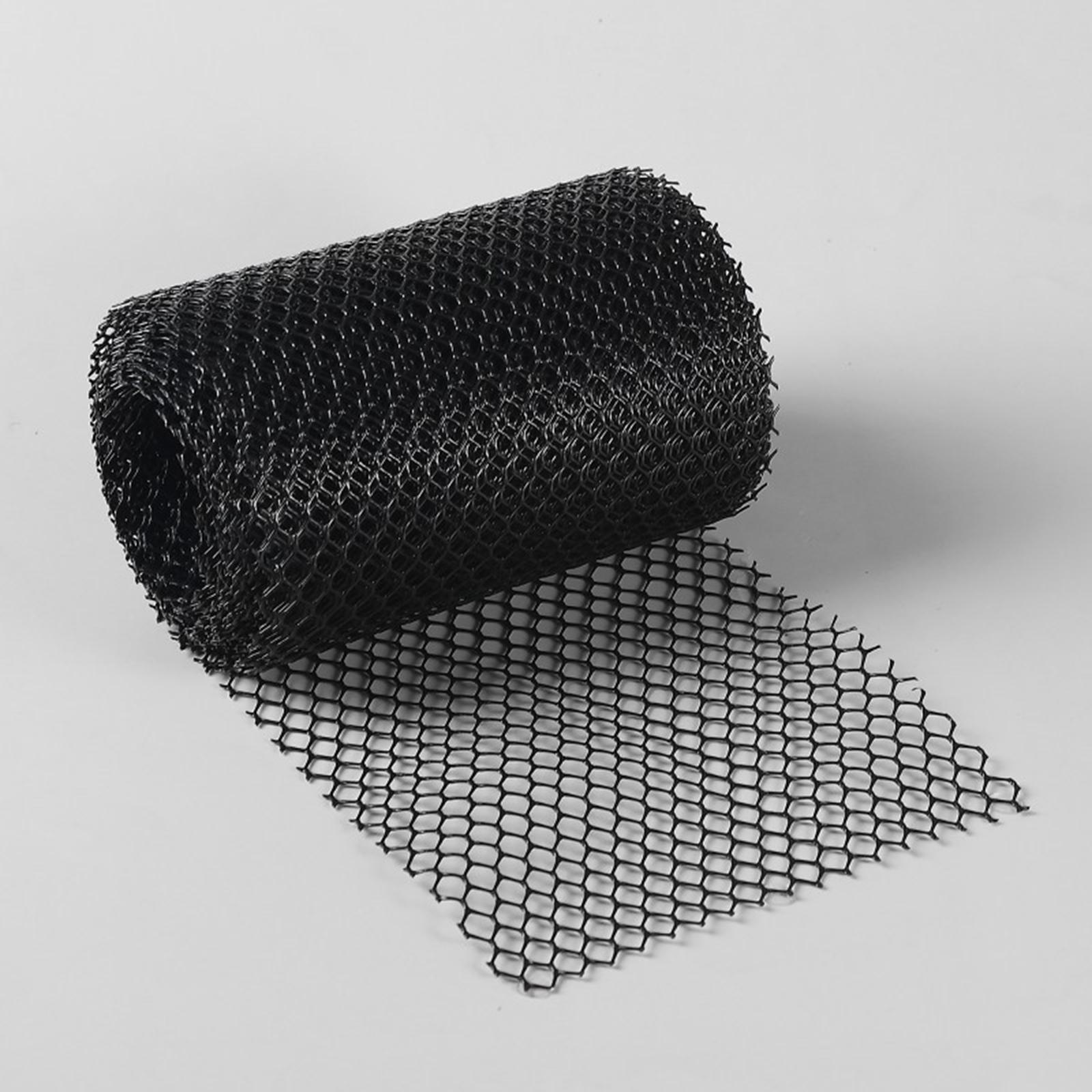 

Leaf Guard Mesh Garbage Prevention Multipurose Gutter Gaurd Cover Supplies Gutter Downspout Protectors for Park Garden Home Yard чорний