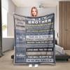 Husband Birthday Gift from Wife Romantic Father's Day Blanket for Him Soft Plush Throw Blanket for Wedding Anniversary Christmas Birthday Gift