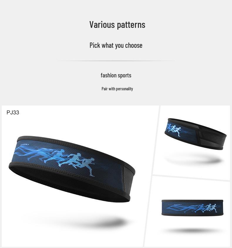 Outdoor Sports Non-Slip Sweat-Absorbent Headband and Hair Protector