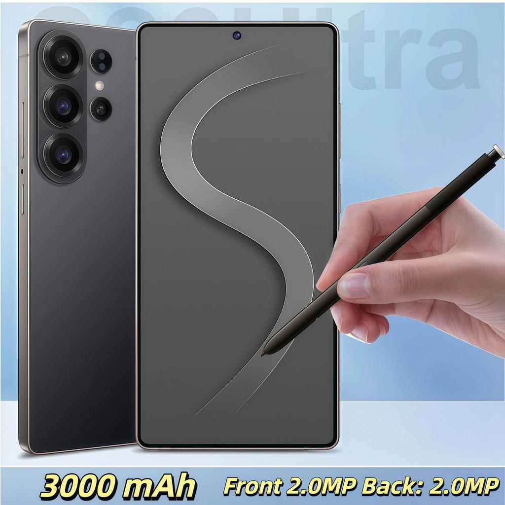 S26 Ultra 3G Smart Touchscreen Phone, 6.6" Large Screen with Face Recognition - New Model