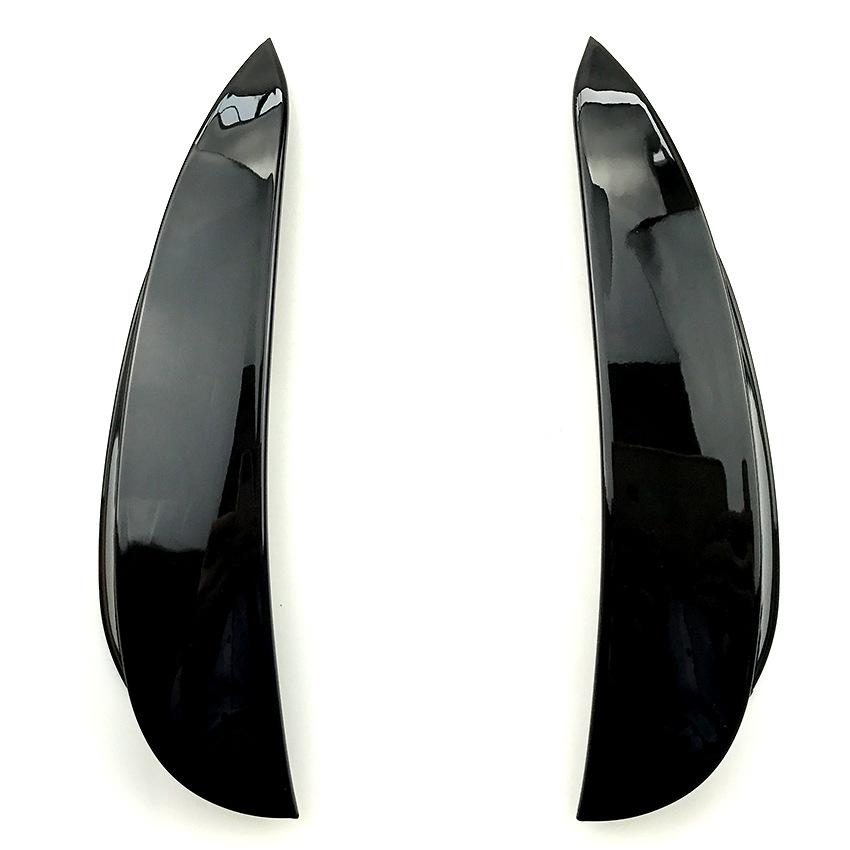 

2016 To 2018 For Mercedes Benz E Class W213 C238 E200 E300 E350 AMG Front Bumper Lip Splitter Vent Flap Spolier Splitter Glossy Black
