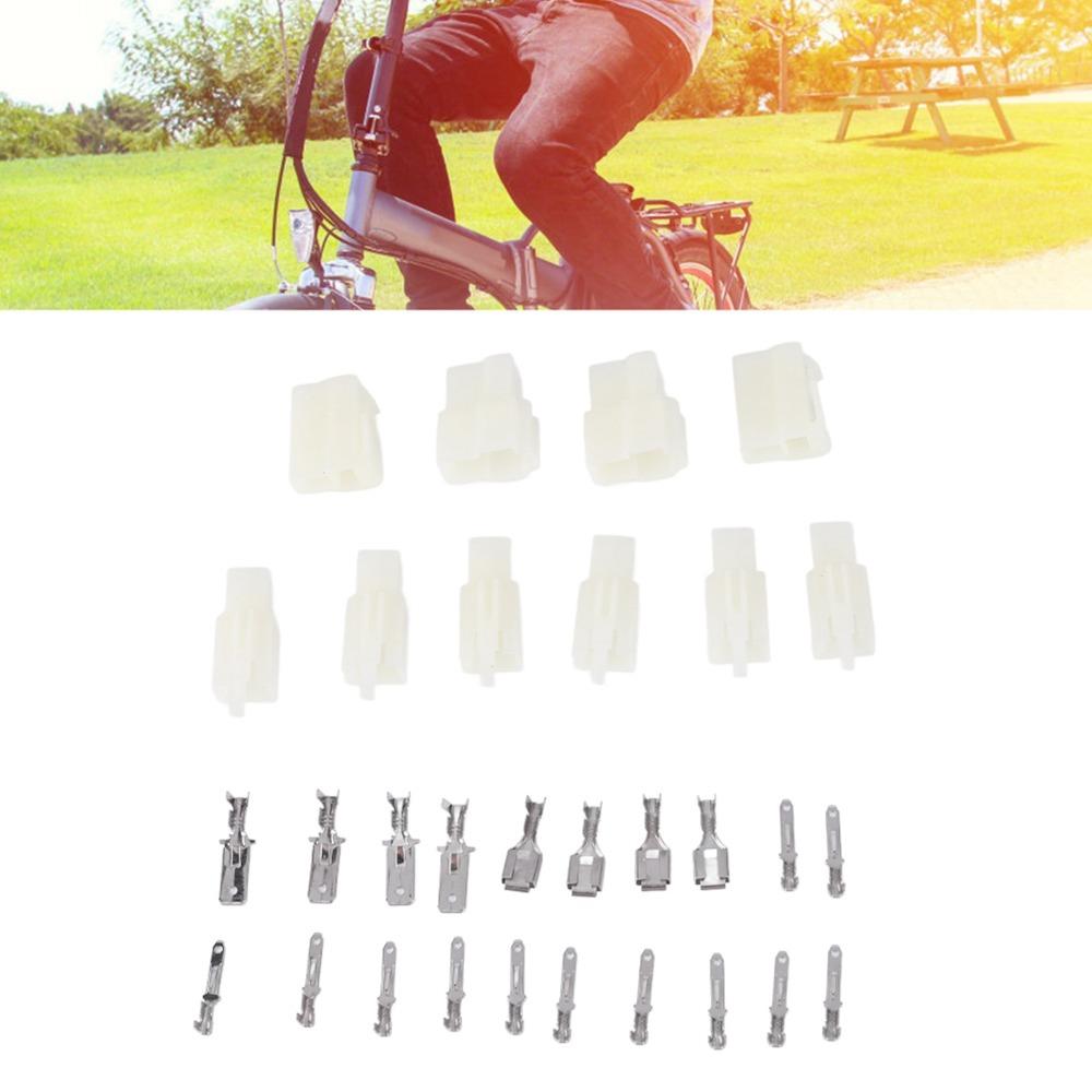 2 Set 2 Pin Connector Pin Set Female Male Connector Pin Controller Plug Connector  Motorbike