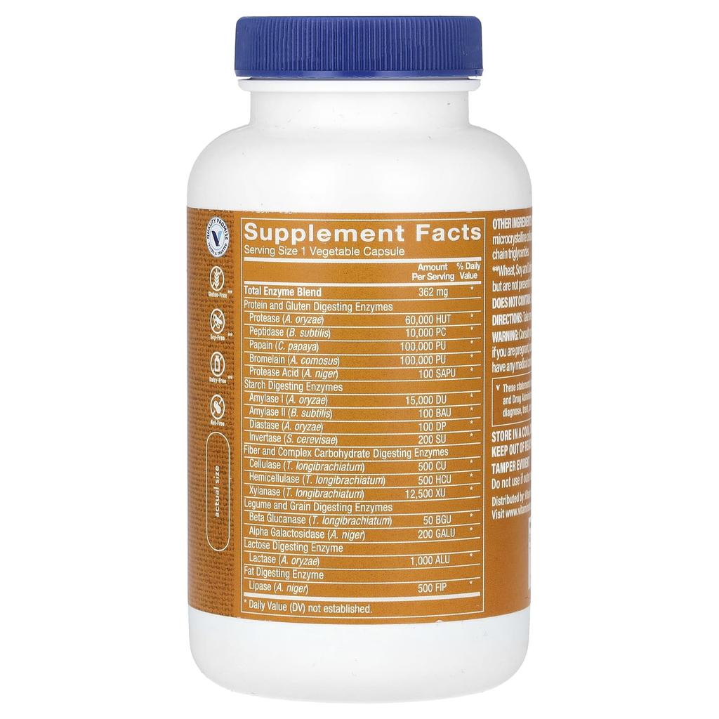 Digest Extra, Veggie Capsules 180