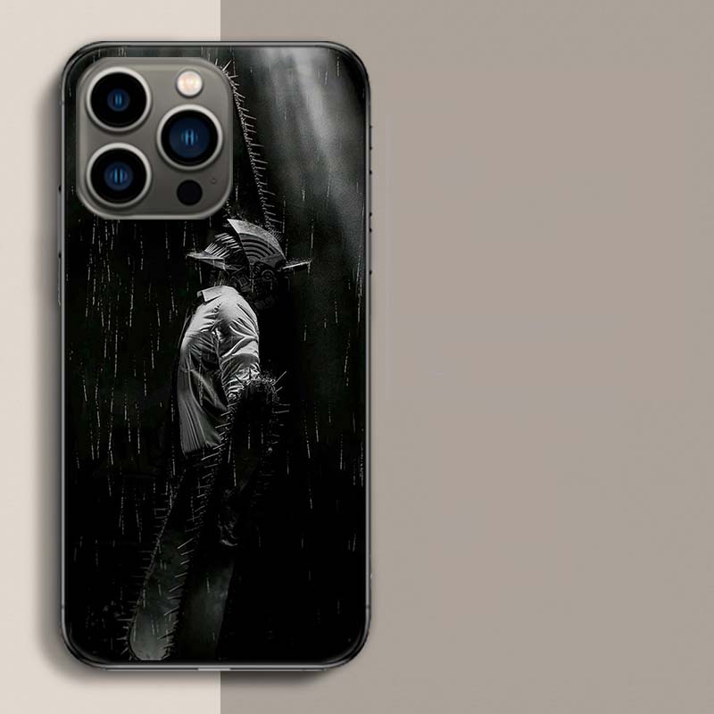 

Чехол для телефона Аниме Человек-бензопила Для iPhone 17 Air 15 Pro 14 Plus 16 Pro Max 12 13 Mini 11 16E X XS Чехол Милый Fundas iPhone 13 Pro Max