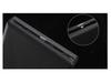 20-Piece Black Matte Metal Cigarette Case, Regular Size, Moisture-Proof & Pressure-Resistant, Minimalist Business Design for Men