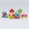 Cute Cartoon Beach Star Kirby Pvc Figure Cake Model Decoration Car Ornament 6cm