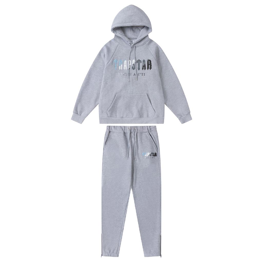 Ensemble de jogging pour femme avec sweat à capuche à manches longues et pantalon long de sport, ensemble deux pièces