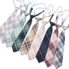 Japanese College-Style Uniform with Easy Plaid Tie
