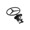 Car Sticker 1Pcs 44mm 3D Zinc Alloy Car Front Hood Emblem Bonnet Label Badge for Mercedes Benz W204 W210 W220 W212 C180 C200 Car