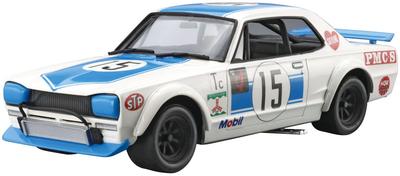 Aoshima Bunka Kyozai The Model Car Series SP15 Memorial Takahashi Kunimitsu Box Suka Glorious 50 Victories Plastic Model Molded In Color 1/24 GT-R
