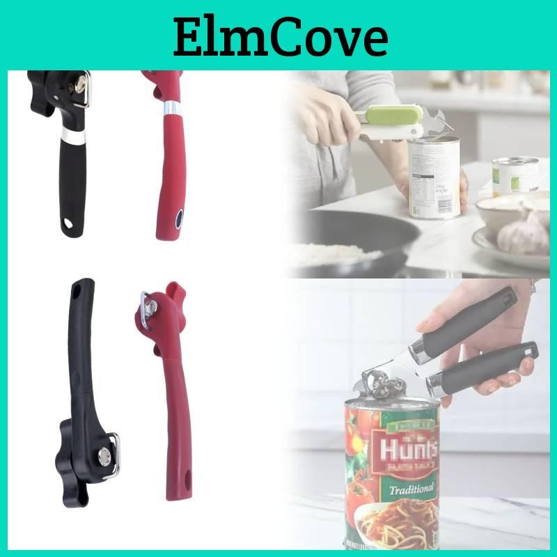 Manual Can Opener With Stainless Steel Blade For Kitchen Use And Safety