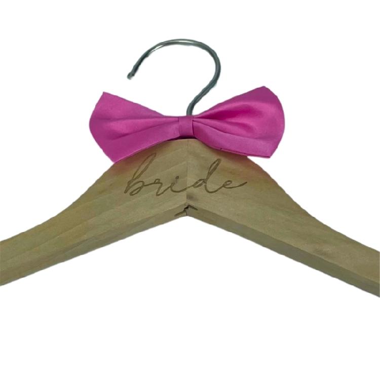 2 Pezzi Gruccia MultiFunzionale in Legno per Matrimonio Gancio Antipolvere Porta Abiti per Occasioni Formali Abito da Sposa e Abito da Sposo