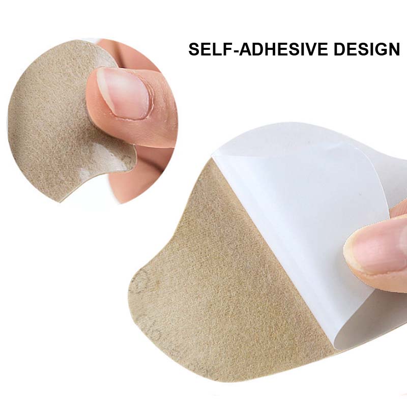 24 STÜCK T-förmige Fersenschoner und Vorfußpolster Fersenpolster Kissen für Sneaker und High Heels