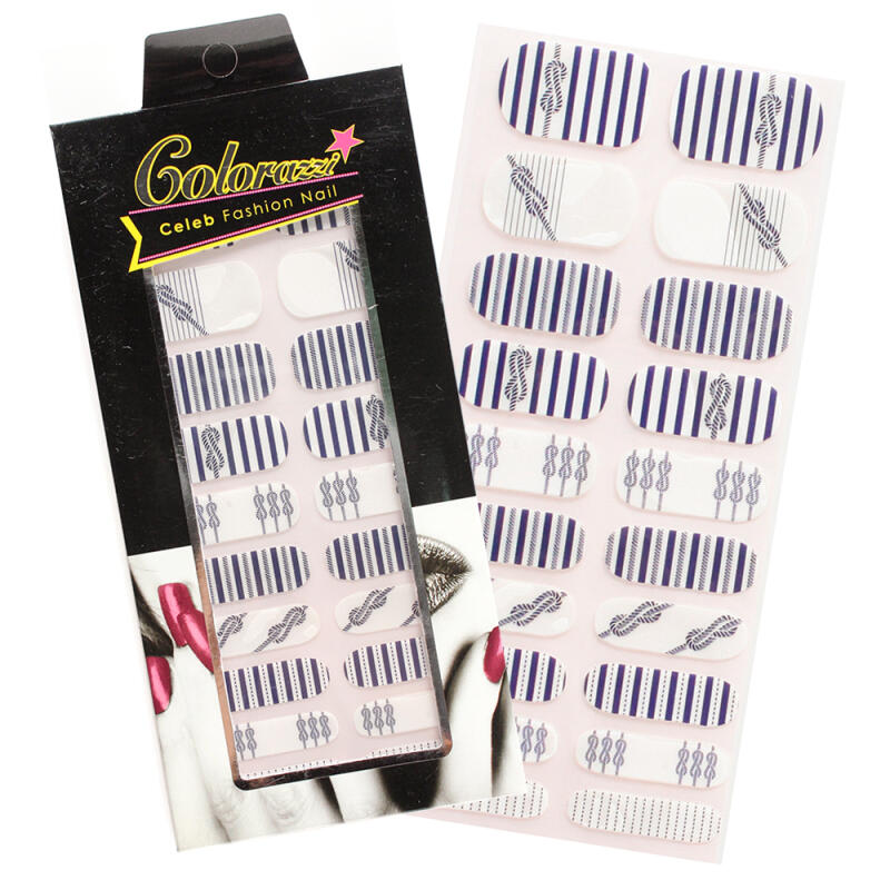 

Colorrachi Nail Sticker (Marine Stripe)