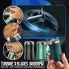 2025 Green Portable USB Rechargeable Shaver Electric Razor Mens Shavers Black Mini Electric Shaver Wet and Dry