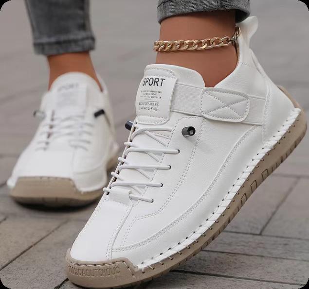 

Женские туфли-балетки с мягкой подошвой ручной работы для осени и зимы