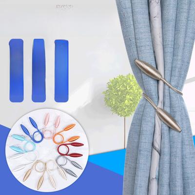 Flexible Wire Curtain Tiebacks Modern Decorative Curtain Holders Rope Ties for Window Treatment Home Decor