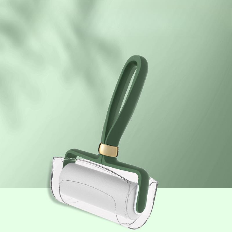 

Домашний портативный ролик для удаления ворса с одеждой, рулон бумаги, средство для удаления домашних животных, большое средство для удаления волос 10cm зелёный