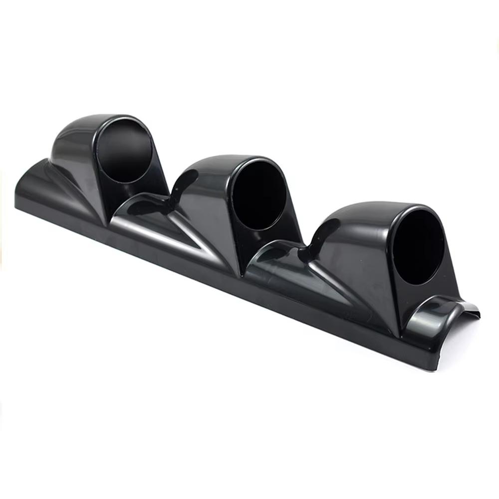 Right 60mm Car Gauge Pod Universal Black/Carbon Color Single Double Triple Car Meters Holder for Right Drive Car for 60mm Gauges