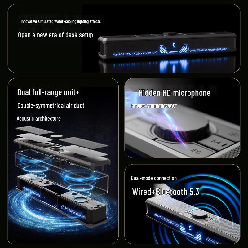 Colorful CF3000 Phantom RGB Gaming Desktop Speaker