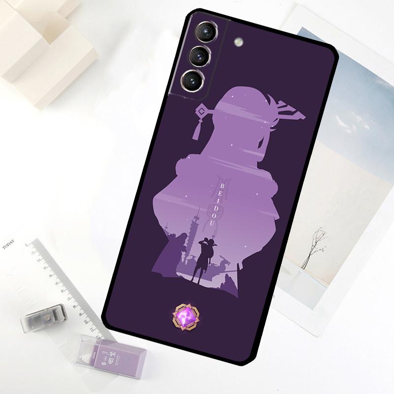 Genshin Impact Phone Case For Samsung Galaxy S20 FE S21 S22 S23 S24 S25 S26 Ultra S10 S25 Plus S25 FE Cover